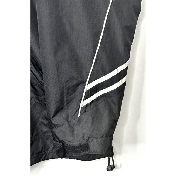Kewl Mens Windbreaker Sports Jacket Hockey Full Zip Lined Vented Black Size XXL - Picture 7 of 16
